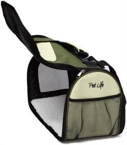 img 2 attached to 🐾 Optimized Foldable Zippered Mesh Pet Carrier Approved by Airlines