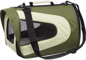 img 3 attached to 🐾 Optimized Foldable Zippered Mesh Pet Carrier Approved by Airlines