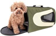 🐾 optimized foldable zippered mesh pet carrier approved by airlines логотип