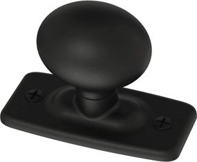 img 4 attached to LIBERTY P28198K FB C Knob Backplate Black