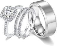 ahloe jewelry wedding titanium stainless logo