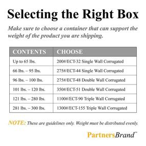 img 2 attached to 📦 Partners Brand P1444 Corrugated Boxes: Reliable Packaging Solutions for All Your Shipping Needs!