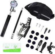 🚲 threeh bike pump repair kit: mini pump barometer for presta & schrader valve bicycle tools bp06 logo