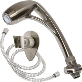 img 1 attached to 🚿 Upgrade Your RV with the Oxygenics 26481 Brushed Nickel Body Spa RV Shower Kit