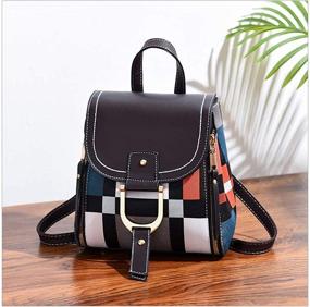 img 3 attached to 👜 Lightweight Crossbody Shoulder Bag: Mini Small Backpack Purse Ideal for Women & Girls - A Fashionable and Functional Daypack Option