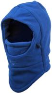 adjustable windproof sledding girls' accessories: metable balaclavas logo