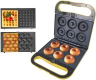 🥞 versatile 3-in-1 baking plates for health, home, and beyond: doughnut, waffle, eggette maker and more логотип