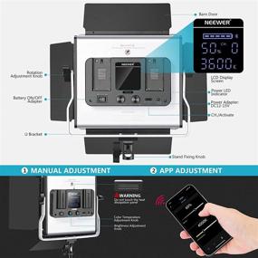 img 2 attached to Neewer Photography Lighting Batteries 3200K 5600K