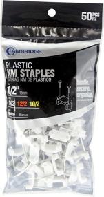 img 1 attached to Cambridge Plastic Staples White Pcs