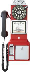 img 1 attached to 📞 Crosley CR56-RE Red 1950's Payphone with Enhanced Push Button Technology