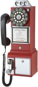 img 2 attached to 📞 Crosley CR56-RE Red 1950's Payphone with Enhanced Push Button Technology