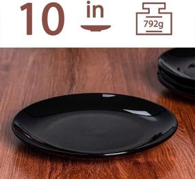 img 2 attached to Delling Round Dinnerware Dish: Perfect for Restaurant, Party, and Serving Needs