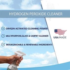 img 3 attached to 🧴 GreenFist Hydrogen Peroxide Ready to Use Cleaner - All Purpose, Glass, Carpet and Stain Remover - 1 Gallon