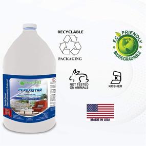 img 1 attached to 🧴 GreenFist Hydrogen Peroxide Ready to Use Cleaner - All Purpose, Glass, Carpet and Stain Remover - 1 Gallon