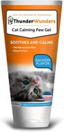 🐾 powerful thunderwunders cat calming paw gel: vet recommended solution for stressful situations, ideal for vet visits, traveling, visitors & more logo