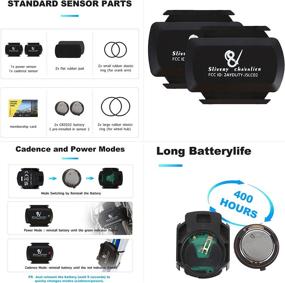 img 2 attached to 🚲 Enhance Your Indoor Cycling Experience with the Smart Bike Trainer Magnetic Resistance Stand: Power and Cadence Sensors, Noise Reduction, and Compatibility with Onelap, Zwift, and Bluetooth 4.0