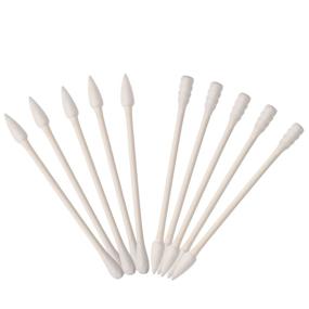 img 4 attached to 🔍 Pangda Cotton Swabs Dual-Tipped Applicator - 400 Pieces (Spiral & Round Tip, Pointed & Round Tip) with Cardboard Handles