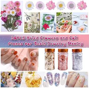 img 3 attached to 🌟 Discover the Ultimate Rhoxshy Resin Glitter and Accessories Kit: 86 PCS Resin Jewelry Making Supplies for Stunning DIY Craft Projects!