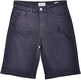 img 4 attached to 🔥 Ecologically Friendly & Stylish: RING OF FIRE Boy's Sustainable Denim Slim Shorts with 5 Pockets