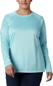 img 1 attached to Columbia Women's PFG Tidal Tee II: Long Sleeve Fishing Shirt with UPF 50 Protection - Experience Ultimate Comfort and Sun Protection!