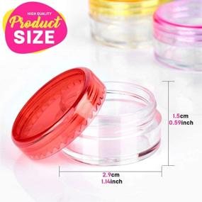 img 3 attached to HNYYZL Plastic Cosmetic Jewelry Container: Versatile and Durable Storage Solution