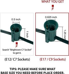 img 3 attached to Коммерческая катушка гнезд для рождественских огней