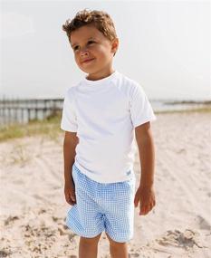 img 3 attached to Stylish and Durable: RUGGEDBUTTS Baby/Toddler Boys Swim Trunks with Adjustable Waist for Fun in the Sun!