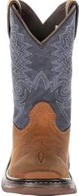 img 2 attached to 🤠 Rocky Boys Western Square Brown Boys' Boots: Stylish & Reliable Footwear for Young Cowboys