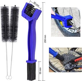 img 3 attached to 🚲 Oumers Bicycle Clean Brush Kit: Ultimate Chain Cleaning Tools for Effective Bike Maintenance and Stain Removal