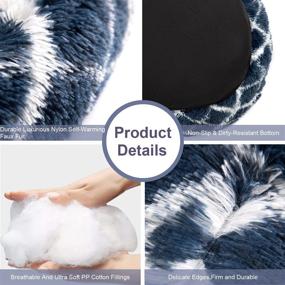 img 3 attached to 🐾 Comfort Zone: Calming Dog and Cat Bed - Donut Round, Washable, Anti-Anxiety Cushion Plush Kennel for Small, Medium, and Large Pets