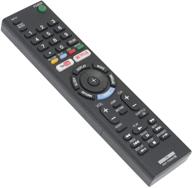 sony bravia tv remote control rmt-tx300u ir replacement - compatible with kd-43x7007e, kd-43x700e, kd-43x720e, kd-49x7007e, kd-49x700e, kd-49x720e, kd-50x690e, kd-55x7007e - with you tube, youtube, netflix shortcut app key logo