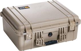 img 3 attached to 📷 Повышенная защита: Корпус для камеры Pelican 1550 с пеной, песчаного цвета.