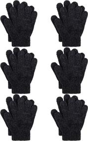 img 4 attached to Motarto Winter Chenille Cashmere Stretchy Boys' Accessories : Cold Weather