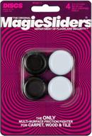 🔘 magic sliders l p 4273 4 pack 1-1/4 inch round slider logo