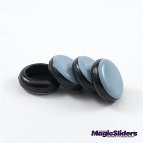 img 1 attached to 🔘 MAGIC SLIDERS L P 4273 4 Pack 1-1/4 Inch Round Slider