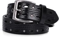 👝 hollow leather women's accessories with grommets buckle by jasgood logo