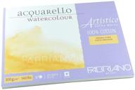 🎨 fabriano artistico extra white 140lb cold press 9x12 inch - 20 sheet block logo