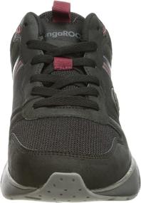 img 3 attached to KangaROOS Mens Low Top Sneakers Black Men's Shoes