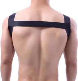 img 2 attached to Versatile Elastic Shoulder Harness: Must-Have for Women's Costume Accessories and Belts