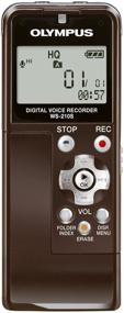 img 4 attached to 🎙️ Olympus WS-210S Voice Recorder (141960) (Brown): Compact and Reliable Recording Solution