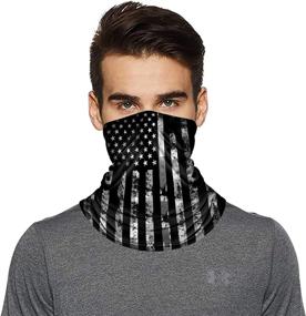 img 3 attached to 🌀 MOBUR Neck Gaiter Face Scarf: Adjustable Dust Mask Headband for Ultimate Protection