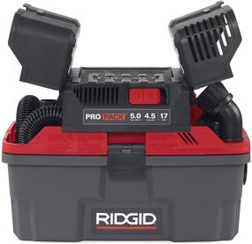img 3 attached to RIDGID 50318 4500RV ProPack Wet Dry Vacuum, 4.5-Gallon Portable Wet Dry Vac with Toolbox Design, 5.0 Peak HP Motor, Expandable Pro Hose, Blower Port