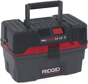 img 1 attached to RIDGID 50318 4500RV ProPack Wet Dry Vacuum, 4.5-Gallon Portable Wet Dry Vac with Toolbox Design, 5.0 Peak HP Motor, Expandable Pro Hose, Blower Port