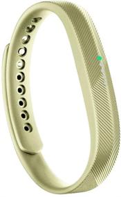 img 2 attached to Adjustable Wristband Replacement, Compatible with Fitbit Flex 2 📿 Fitness Tracker - Men's & Women's, Small/Large Sizes, No Tracker Included