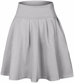 img 1 attached to 👗 Versatile Flared Women's Clothing: IMAGINE Optimized with Stretchy Fabric