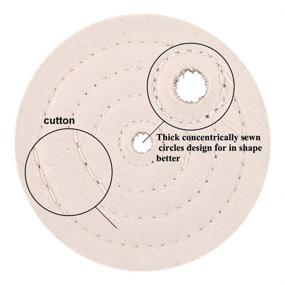 img 1 attached to Ultimate Buffing Polishing Grinder Wheels: Superior Abrasive & Finishing Products