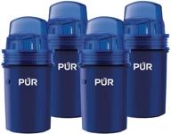 🚰 enhanced performance replacement filter for pur faster pitcher logo