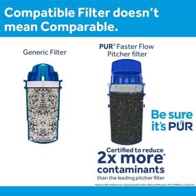 img 1 attached to 🚰 Enhanced Performance Replacement Filter for PUR Faster Pitcher