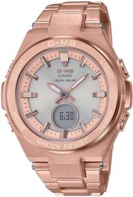 img 3 attached to Casio Baby-G MSG-S200DG-4A Grey Dial Ladies Stainless Steel Watch
