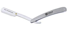 img 2 attached to 💈 MACS PROFESSIONAL Barber Straight Edge Razor: Salon Quality Shave with 100 Derby Blades - Easy Blade Replacement, Ideal for Pro Barbers and Personal Use